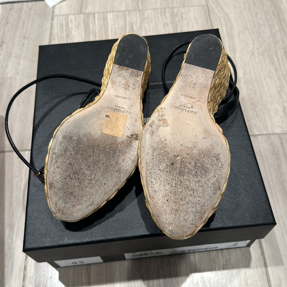 Saint Laurent YSL Belagor wedges - Picture 5 of 8